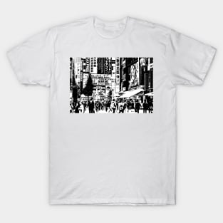 Manga Panel - Akihabara (秋葉原) Chiyoda Tokyo T-Shirt